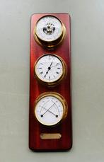 Klassieke maritieme weerstation-klokset, Ophalen of Verzenden
