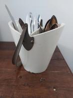 Aardewerk bestekpot/bak oudje, Ophalen of Verzenden