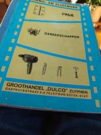 Hang- en Sluitwerk Catalogus Dulco Zutphen 1968, Boeken, Catalogussen en Folders, Ophalen of Verzenden, Zo goed als nieuw, Dulco