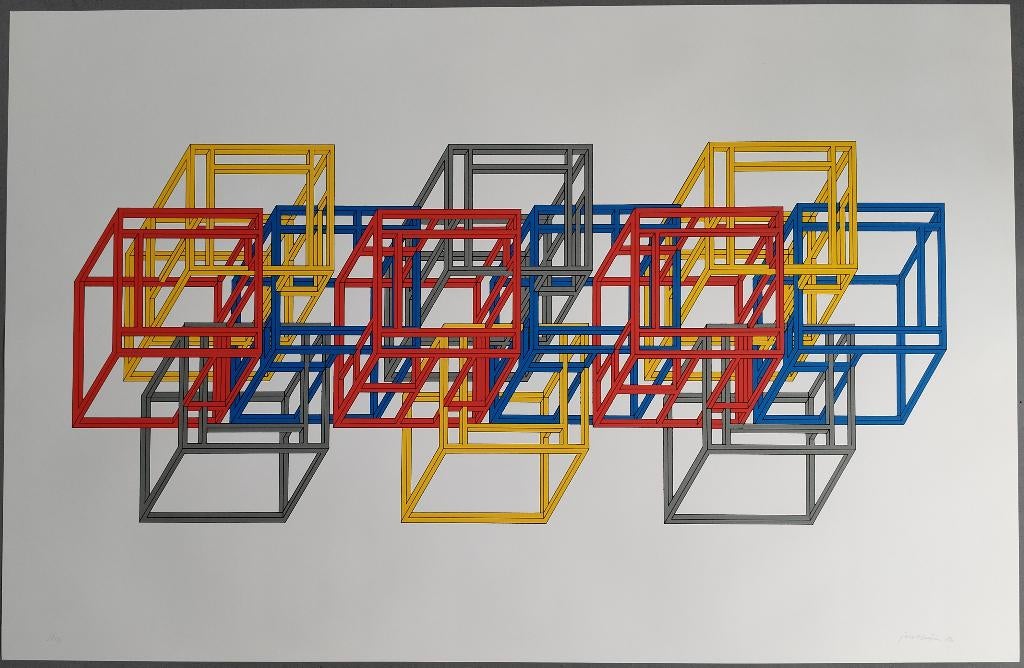 Joost Baljeu – gesigneerde zeefdruk, Ophalen of Verzenden