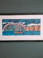 Prachtig uniek schilderij, Antiek en Kunst, Kunst | Litho's en Zeefdrukken, Ophalen of Verzenden