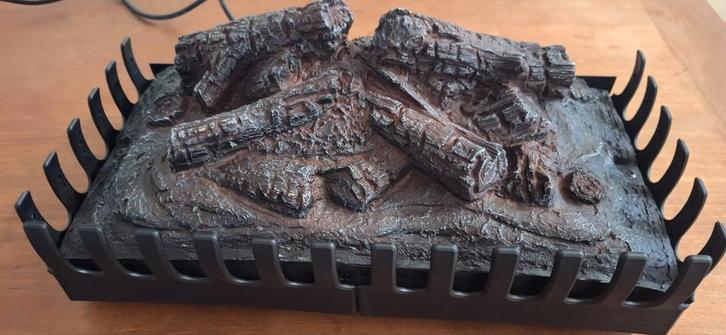 Sfeervolle Elektrische Sfeerhaard Zonder Warmte, Huis en Inrichting, Kachels, Gebruikt, Vrijstaand, Overige soorten, Elektrisch