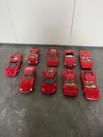 9 stuks Burago Ferrari 1:18, Ophalen of Verzenden, Zo goed als nieuw