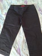 Zwarte EDC Pantalon Maat 36. 3 kwart. Met omslag, Zwart, Ophalen of Verzenden, Zo goed als nieuw, Driekwart