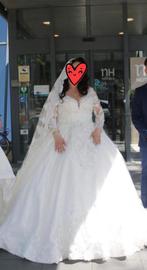 Mooie witte trouwjurk van Alberto Axu, Kleding | Dames, Ophalen of Verzenden, Zo goed als nieuw, Wit, Trouwjurk