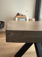 Moderne salontafel met betonnen blad, Ophalen of Verzenden