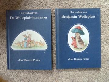 Beatrix Potter - 3 Wollepluis-konijntjes + 1 Vrouwtje Plooi beschikbaar voor biedingen