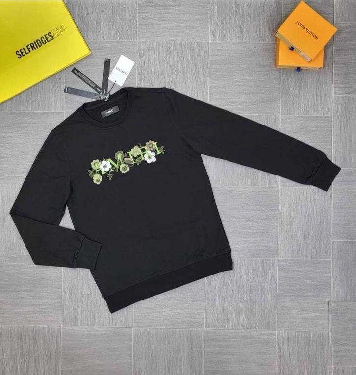 Amiri Trui, Kleding | Heren, Truien en Vesten, Nieuw, Overige maten, Zwart, Ophalen of Verzenden