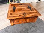Salontafel/dekenkist koloniaal teak, Huis en Inrichting, Ophalen, Gebruikt, 50 tot 100 cm, Koloniaal