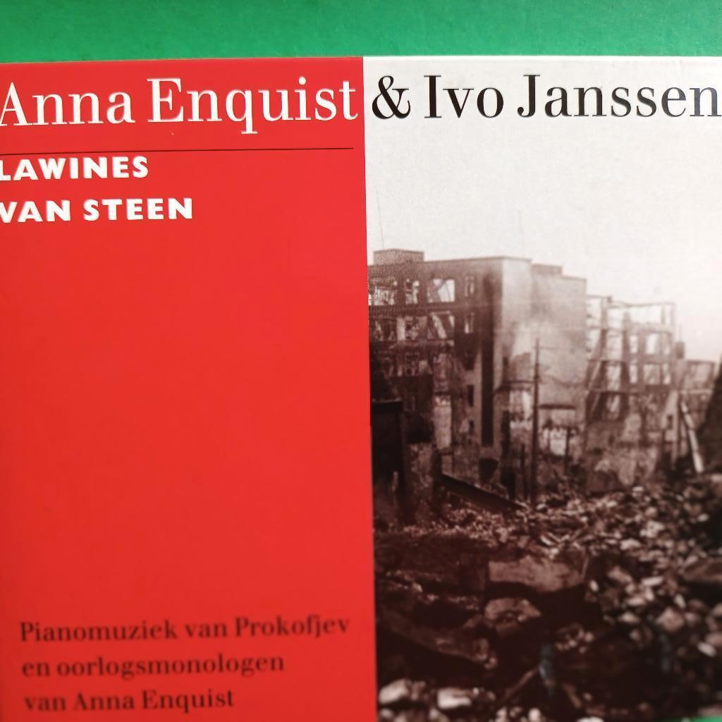 ANNA ENQUIST & IVO JANSSEN - LAWINES VAN STEEN, Ophalen of Verzenden, Zo goed als nieuw