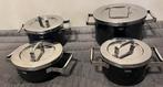 Silit Silargan  pannenset, Ophalen of Verzenden, Zo goed als nieuw, Rvs, Pannenset