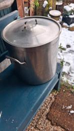 Kook pan groot, Huis en Inrichting, Keuken | Potten en Pannen, Ophalen of Verzenden, Zo goed als nieuw, Rvs, Kookpan of Snelkookpan