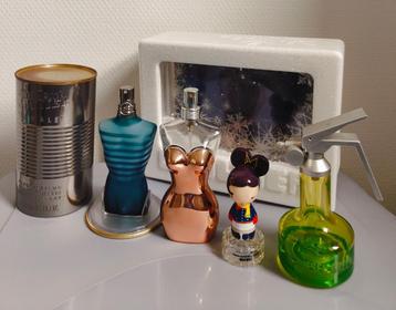 Collectie nineties en zero's parfum flesjes beschikbaar voor biedingen