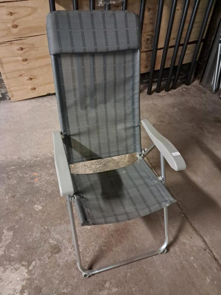 Campingstoel - Inklapbaar, Caravans en Kamperen, Kampeeraccessoires, Gebruikt, Ophalen