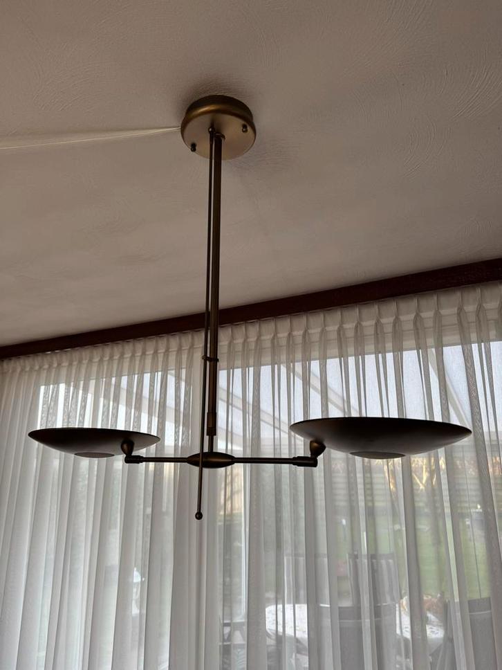 Steinhauer BR2101 Bronzen Hanglamp - Dimbaar, Huis en Inrichting, Lampen | Hanglampen, Nieuw, 75 cm of meer, Metaal, Ophalen