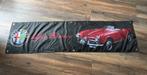 ALFA ROMEO BANNER 45X180 PRACHTIGE KLEUREN MET BEV, OGEN, Ophalen of Verzenden, Nieuw