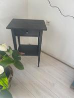 IKEA Hemnes Nachtkastje - Zwart, 45 tot 60 cm, Minder dan 55 cm, Ophalen of Verzenden, Zo goed als nieuw