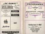 Wintertuin "Frigge" Groningen programma 1932, Gebruikt, Ophalen of Verzenden, Boek, Tijdschrift of Artikel