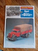 Bouwplaat Opel blitz, Hobby en Vrije tijd, Modelbouw | Auto's en Voertuigen, Nieuw, Overige merken, Ophalen of Verzenden, Groter dan 1:32