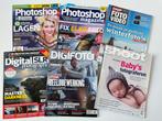 Fototijdschriften, 6 stuks. Photoshop magazine, Digifoto, Boeken, Tijdschriften en Kranten, Ophalen of Verzenden, Zo goed als nieuw