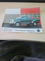 Persfoto Nissan pick-up King cab, Nissan, Zo goed als nieuw, Verzenden