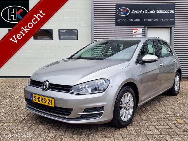 Volkswagen Golf7 5-deurs 1.4TSi DSG-7 AUTOMAAT Comfortline, Auto's, Volkswagen, Bedrijf, Golf, ABS, Airbags, Airconditioning, Alarm