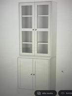 Ikea havsta witte buffetkast  81x47x212 cm, Huis en Inrichting, Kasten | Buffetkasten, Ophalen, 200 cm of meer, Glas, 50 tot 100 cm