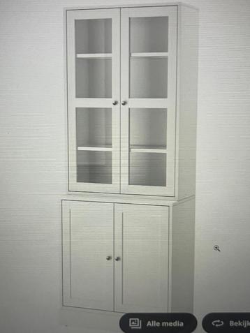 Ikea havsta witte buffetkast  81x47x212 cm beschikbaar voor biedingen