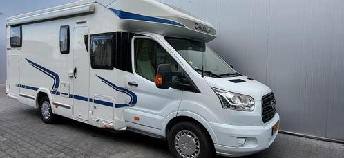 Chausson Flash 717 | NAP LOGISCH 68.771KM | ENKELE BEDDEN, Caravans en Kamperen, Campers, Particulier, Half-integraal, tot en met 4