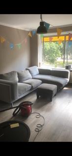 Grijze hoekbank - IKEA Nockeby, Ophalen, Gebruikt, Stof