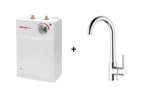 Thermoflow UT 5 onderbouwboiler - set Ovalis, Doe-het-zelf en Verbouw, Geisers en Boilers, Nieuw, Boiler, Minder dan 20 liter