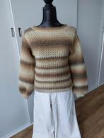 Handgemaakte gehaakte trui, Kleding | Dames, Truien en Vesten, Maat 38/40 (M), Beige, Nieuw, Ophalen of Verzenden
