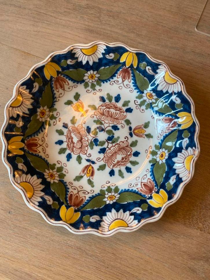 Makkum Aardewerk Bord 20cm, Antiek en Kunst, Antiek | Wandborden en Tegels, Ophalen
