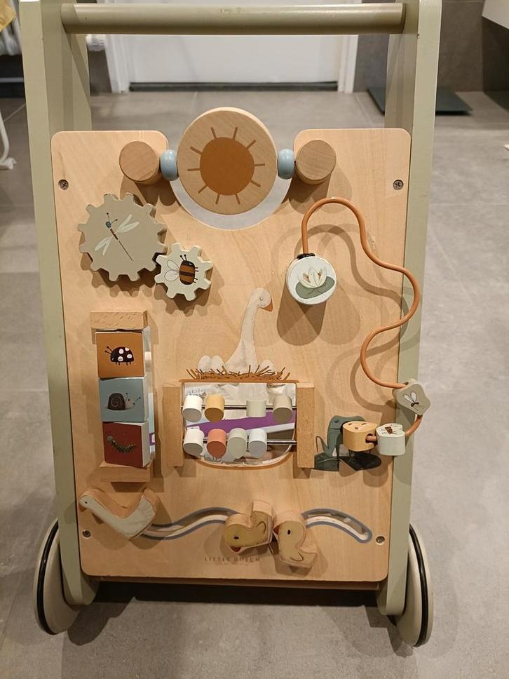 Little Dutch Loopwagen - Goose Thema, Kinderen en Baby's, Speelgoed | Babyspeelgoed, Gebruikt, Overige typen, Met wieltjes, Ophalen