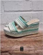 Frida - Mooie raffia sleehakken maat 38 - Nieuw - Heartmind