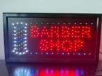 Barber Shop reclame led verlichting knipperend, Ophalen of Verzenden, Zo goed als nieuw