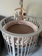 Europe baby circa ronde box kleur oatmeal, Kinderen en Baby's, Boxen, Ophalen, Zo goed als nieuw, Rond, Wieltjes