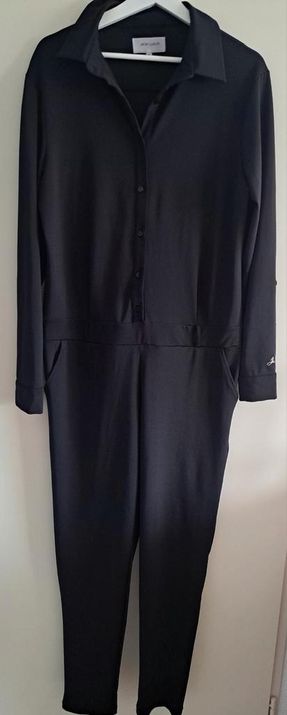 Jacky Luxury.  Zwarte jumpsuit XL., Kleding | Dames, Jumpsuits, Zo goed als nieuw, Maat 46/48 (XL) of groter, Zwart, Ophalen of Verzenden