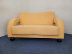Gele bank, Ophalen, Gebruikt, Tweepersoons, 75 tot 100 cm