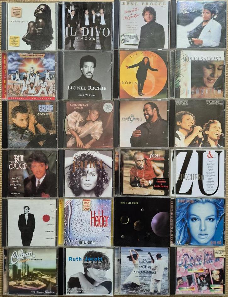 CD verzameling 188 stuks (pop rock salsa jazz house NL fado), Cd's en Dvd's, Cd's | Rock, Gebruikt, Overige genres, Ophalen of Verzenden