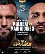 6x Tickets GLORY Collision 8 GEZOCHT!! Premium Bleacher, Drie personen of meer, December