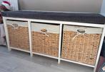 Landelijk zitbankje met opbergruimte, Ophalen, Gebruikt, 25 tot 50 cm, 100 tot 150 cm