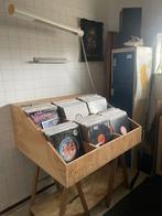Zelf gemaakte vakkenkast voor vinyl, Ophalen, Gebruikt, 75 cm of meer, 150 tot 200 cm