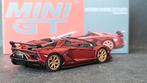 Lamborghini Aventador SVJ Rosso Etesto 1:64 MiniGT Pol, Hobby en Vrije tijd, Verzenden, Nieuw