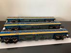 LIMA. 3 IC-rijtuigen. Art.nrs. 309106/107/310, Hobby en Vrije tijd, Modeltreinen | H0, Gebruikt, Gelijkstroom, Wagon, Ophalen of Verzenden