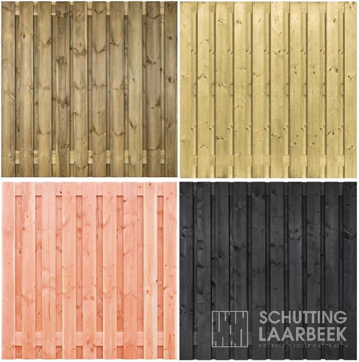 Tuinscherm / schutting, Tuin en Terras, Tuinschermen, Nieuw, Hout, 150 tot 200 cm, 200 cm of meer, Ophalen of Verzenden