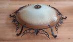 Grote Vintage, Art Deco, Art Nouveau plafonniere van 77cm ., Antiek en Kunst, Ophalen of Verzenden