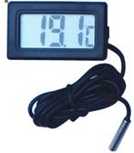 Digitale Terrarium Thermometer Aquarium - Thermometer Zwart, Dieren en Toebehoren, Reptielen en Amfibieën | Toebehoren, Ophalen of Verzenden