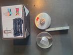 Rvs Roset toilet/badkamersluiting (3st), Ophalen of Verzenden, Zo goed als nieuw, Rvs