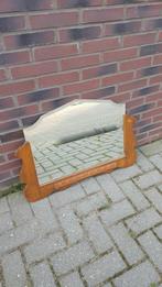 Antieke spiegel in houten lijst, houtsnijwerk. S7, Tweedehands verkoop, Tweedehands verkoop, Minder dan 50 cm, Gebruikt